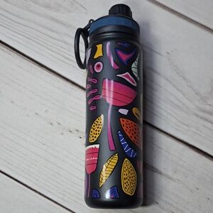 Tabitha Brown Black Stainless Steel Bottle